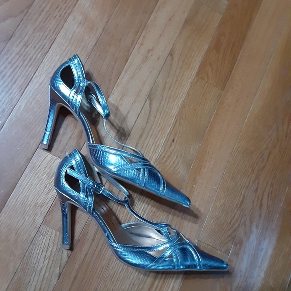Chinese Laundry Shoes - Chinese Laundry Silver Heels